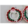 Image 2 : (4) Christmas Crochet Wreaths