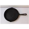 Image 4 : (2) Cast Iron Frying Pans