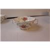 Image 6 : (10) Royal Albert Saucers, (12) Royal Albert Cream Soup Bowls - Tranquility Pattern