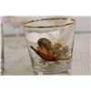 Image 3 : (4) Pheasant Themed Glasses, (4) Pheasant Themed Goblets