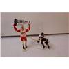 Image 4 : (4) Plastic Hockey Player Figures