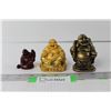 Image 1 : (3) Mini Buddha Statues
