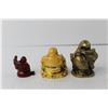 Image 4 : (3) Mini Buddha Statues