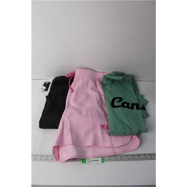 Women's Shirt, Sweat Pants and Short