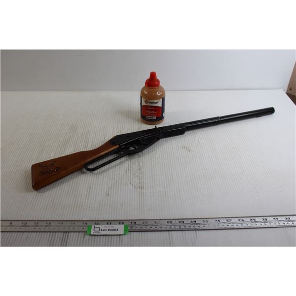 Daisy Buck BB Gun and BBs - Consignor Says Works