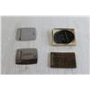 Image 4 : (4) Belt Buckles