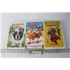 Image 1 : (3) VHS Tapes - Kid's - Chicken Run, Beethoven's 4th, Madeline