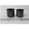 Image 1 : (2) Silver Plated Alphabet Cups