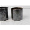 Image 2 : (2) Silver Plated Alphabet Cups