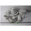 Image 1 : Set of White Serving Dishes