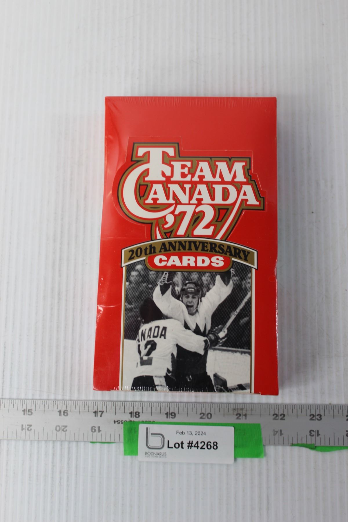 Box of NHL Team Canada Trading Cards 1972 20th Anniversary (NIB ...