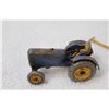 Image 2 : (3) Dinky Farm Metal Die Cast Toys (Feed Wagon Missing Tire)
