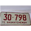 Image 3 : (4) Saskatchewan License Plates 1975