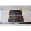 Image 1 : (2) Sandblasted Saskatchewan License Plates 1940 & 1948
