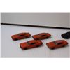 Image 2 : (7) Die Cast 1:64 Scale Cars: (4) General Lee, (2) Jaguar, Black Knight (Kit)