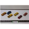 (6) Die Cast 1:64 Scale Cars: 1976GMC Truck, Dodge Stock Cars, Nissan, Pontiac