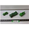 (3) Viceroy Plastic Toy Army Cars