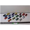 (19) Die Cast Vehicles: Dragster, Pontiac, GMC, Dodge, Misc.