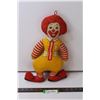 Image 1 : Ronald McDonald Stuffed Doll - 15" Tall