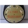 Image 2 : Martinize Clock, Made in America, Plug-in Type - 17" - As Is