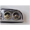 Image 2 : Antique Silver Streak Chrome Dash (Oil & Water Gauges need to be mounted)