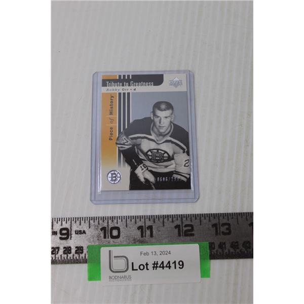 Upper Deck Tribute to Bobby Orr 2002