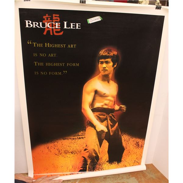 Bruce Lee Poster - 35" x 52" - Excellent Condition