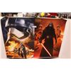 Image 6 : Star Wars Five Poster Lot - "The Force Awakens", "Troopers", "Danger", "Droids", "Comic"