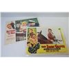 Image 4 : (2) Vintage Movie Lobby Cards - 1954 - "The Iron Glove", "Return From the Sea" - 11" x 14"