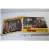 Image 1 : (2) Vintage Movie Lobby Cards - 1955 - "The Rawhide Years", "Secret Venture" - 11" x 14"