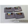Image 1 : (4) Super Nintendo Games - Porky Pigs, Chester Cheetah, Home Alone, Road Runners
