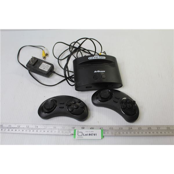 Sega Genesis Game Console With (2) Controllers