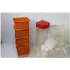 Image 2 : Large Assortment of Plastic Storage Containers