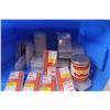 Image 4 : * Large Assortment of Plastic Storage Containers, Collector Tin, Storage Tote With Lid