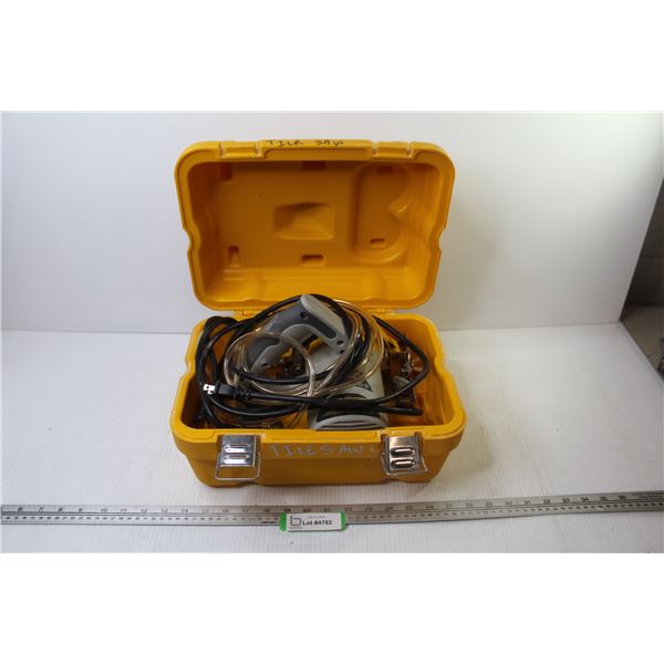 Work Force Tile Saw With Case