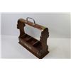 Image 5 : Vintage Wood & Metal Carrying Case/Organizer