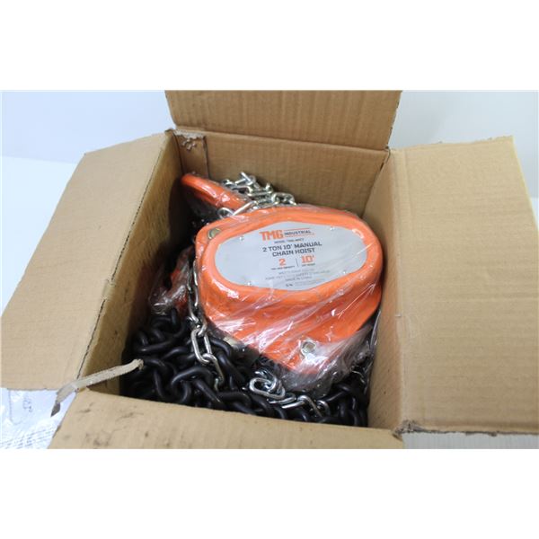 TMG 4400 lb. Chain Hoist - New In Box