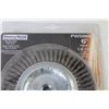 Image 2 : PowerWeld 6" Coarse Wire Wheel Brush - Sealed