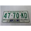 Image 3 : License Plate - British Columbia