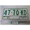 Image 1 : License Plate - British Columbia
