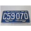 Image 3 : License Plate - British Columbia