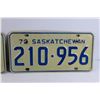 Image 3 : Pair of Saskatchewan 1972 License Plates