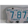 Image 2 : Northwest Territories 1979 License Plate
