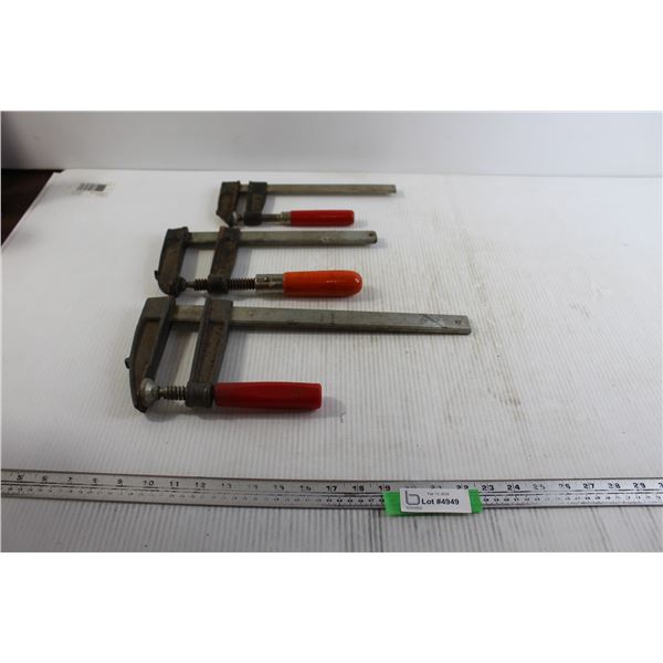 (3) Wood Clamps