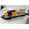 Image 2 : 3-Pc 1990s Caterpillar Train Set with Tracks - Cosignor Says Complete and Works