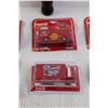 Image 3 : (6) Coca-Cola Toy Cars, Santa Bottle Ornament