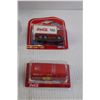 Image 4 : (6) Coca-Cola Toy Cars, Santa Bottle Ornament