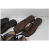 Image 4 : (3) Pairs of Women's Sandals - Size 11