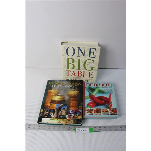 (3) Cook Books