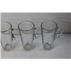 Image 2 : (4) Glass Mugs